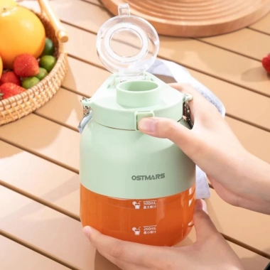 Máy Xay Đa Năng OSTMARS Xay Sinh Tố và Ép Trái Cây, Ống Hút Tiện Lợi 373.500₫