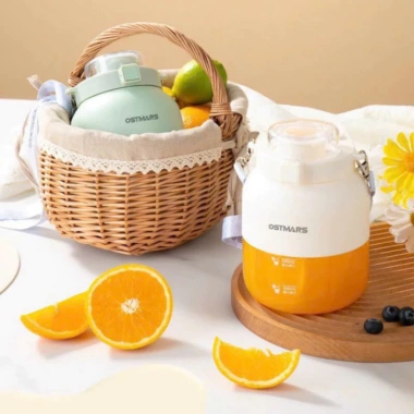 Máy Xay Đa Năng OSTMARS Xay Sinh Tố và Ép Trái Cây, Ống Hút Tiện Lợi 373.500₫