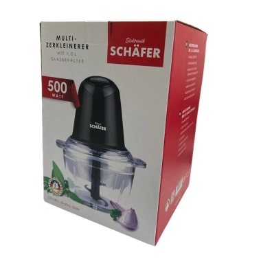 Máy Xay Đa Năng Schafer 74.168 1L 500W - Cối Thủy Tinh, 2 Tốc Độ, Lưỡi Inox, Hàng Đức, Giá Ưu Đãi 1.044.000₫ 7