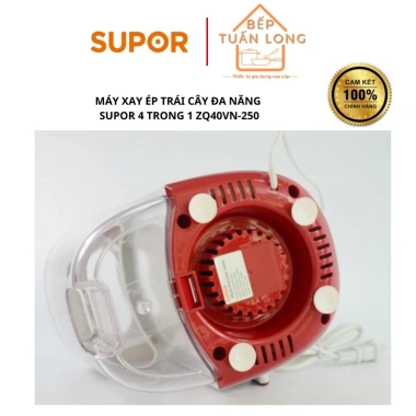 Máy xay ép SUPOR 4 trong 1 ZQ40VN-250 - xay rau củ, sinh tố, 895.000, bảo hành 1 năm