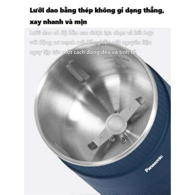 Máy xay hạt khô đa năng 300W 500ml 4 cánh thép 304 nắp trong suốt nhanh 467.000 VND 9