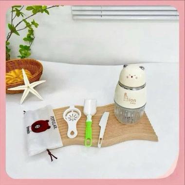 Máy Xay Mini LionBaby Nhỏ Gọn, Tiện Lợi, Dễ Tháo Lắp - Giá 202.500₫ Giảm 4