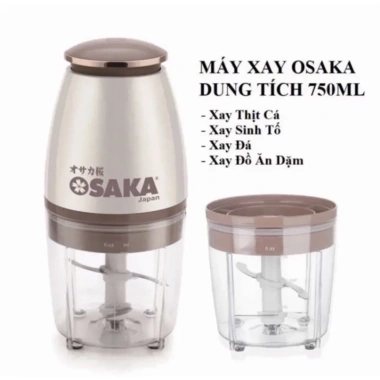 Máy xay nắp đồng Osaka đa năng: sinh tố, xay đá, xay thịt - cao cấp, giá 95.000₫