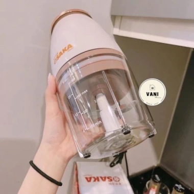 Máy Xay Osaka 750ml Nắp Đồng Chia Vạch - Đa năng sinh tố, thịt, cá - 124.000₫