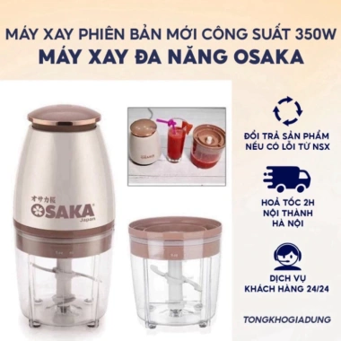 Máy Xay Osaka Đa Năng 350W Lưỡi Dao Không Gỉ Tiện Lợi Giá 115.000₫