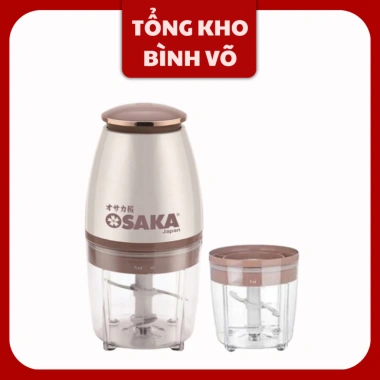 Máy xay Osaka nắp đồng đa năng mini nhỏ gọn xay thịt cá rau củ tiện lợi Bình Võ