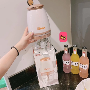 Máy xay Osaka nắp đồng đa năng mini nhỏ gọn xay thịt cá rau củ tiện lợi Bình Võ