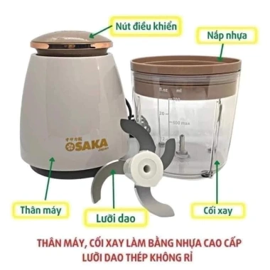Máy Xay Osaka Nắp Đồng - Xay Nhỏ, Đa Năng, Giá Rẻ 88.200 VND Khuyến Mãi Đặc Biệt 4 Máy Xay Osaka Nắp Đồng - Xay Nhỏ, Đa Năng, Giá Rẻ 88.200 VND Khuyến Mãi Đặc Biệt 4