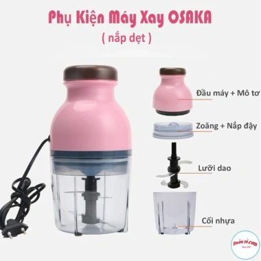 Máy Xay Osaka Nắp Đồng - Xay Nhỏ, Đa Năng, Giá Rẻ 88.200 VND Khuyến Mãi Đặc Biệt
