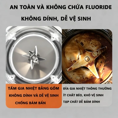 Máy Xay Sinh Tố 1.800ml, Xay Cà Phê Nước Ép Rau Củ, Bảo Hành 2 Năm, Giá 649k