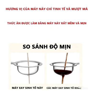 Máy Xay Sinh Tố 1.800ml, Xay Cà Phê Nước Ép Rau Củ, Bảo Hành 2 Năm, Giá 649k
