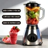 Máy Xay Sinh Tố 1.800ml, Xay Cà Phê Nước Ép Rau Củ, Bảo Hành 2 Năm, Giá 649k 10