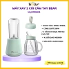 Máy xay sinh tố Bear LLJ-C04W1 2 cốc xay tiện lợi, bảo hành 12 tháng, giá 459.000đ