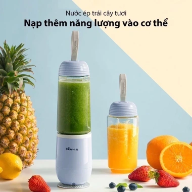 Máy xay sinh tố Bear LLJ-C04W1 2 cốc xay tiện lợi, bảo hành 12 tháng, giá 459.000đ 10