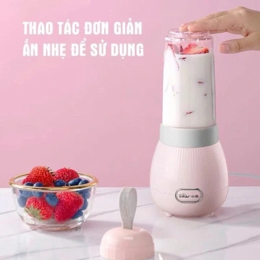 Máy xay sinh tố cầm tay Bear 0.4L LLJ-C04W1 150W, 2 cối đá, BH 18 tháng - 550k 9 Máy xay sinh tố cầm tay Bear 0.4L LLJ-C04W1 150W, 2 cối đá, BH 18 tháng - 550k 9