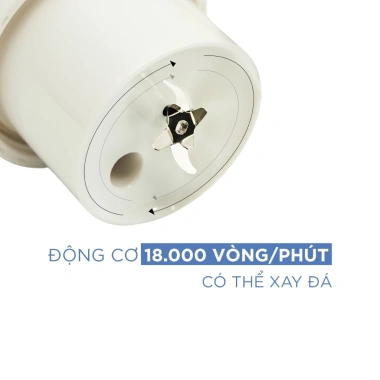 Máy Xay Sinh Tố Cầm Tay CareBot HandMix S 10 Lưỡi Dao Inox 350ml Pin 3.000mAh - Giá 484k
