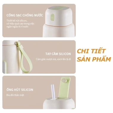 Máy Xay Sinh Tố Cầm Tay Đa Năng 600-1.000ml, Nắp Kép, Vỏ Bảo Vệ 3mm, Thẩm Mỹ Cao, BH 12 Tháng - Giá Ưu Đãi 469k