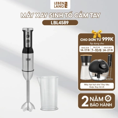 Máy xay sinh tố cầm tay đa năng Lebenlang LBL4.589 1.000W - Bảo hành 2 năm, Giá chỉ 1.099.000đ 9