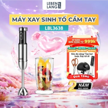Máy xay sinh tố cầm tay đa năng Lebenlang LBL4.589 1.000W - Bảo hành 2 năm, Giá chỉ 1.099.000đ 10