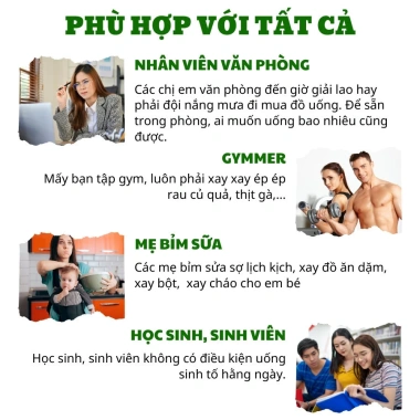 Máy xay sinh tố cầm tay đa năng, xay nhanh, pin sạc lâu, tiện lợi mang theo, chỉ 199.000₫ 5 Máy xay sinh tố cầm tay đa năng, xay nhanh, pin sạc lâu, tiện lợi mang theo, chỉ 199.000₫ 5