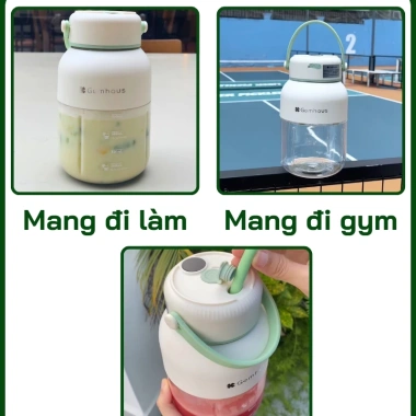 Máy xay sinh tố cầm tay Gemhaus GH900 800ml mini 80W - Giá chỉ 559.000 VND 6 Máy xay sinh tố cầm tay Gemhaus GH900 800ml mini 80W - Giá chỉ 559.000 VND 6