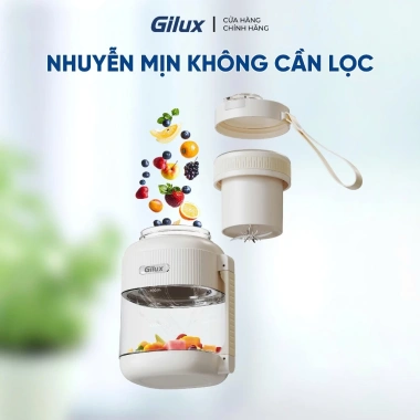 Máy Xay Sinh Tố Cầm Tay Gilux GLS95 3in1 700ml Nhỏ Gọn, Sạc Được, Bảo Hành 12 Tháng - 479k 3 Máy Xay Sinh Tố Cầm Tay Gilux GLS95 3in1 700ml Nhỏ Gọn, Sạc Được, Bảo Hành 12 Tháng - 479k 3