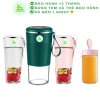 Máy xay sinh tố cầm tay mini JUICER đa năng 3.000mAh 4 lưỡi, cốc thủy tinh, bảo hành 12 tháng - Giá 188k