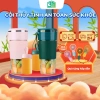 Máy xay sinh tố cầm tay mini JUICER đa năng 3.000mAh 4 lưỡi, cốc thủy tinh, bảo hành 12 tháng - Giá 188k 2
