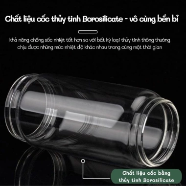 Máy xay sinh tố cầm tay mini JUICER đa năng 3.000mAh 4 lưỡi, cốc thủy tinh, bảo hành 12 tháng - Giá 188k 5