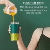 Máy xay sinh tố cầm tay mini JUICER đa năng 3.000mAh 4 lưỡi, cốc thủy tinh, bảo hành 12 tháng - Giá 188k 9