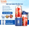 Máy xay sinh tố cầm tay mini không dây 40W HOMELY – 6 lưỡi dao không gỉ, sạc USB, chỉ 130k