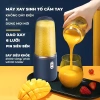 Máy xay sinh tố cầm tay mini không dây 40W HOMELY – 6 lưỡi dao không gỉ, sạc USB, chỉ 130k 3