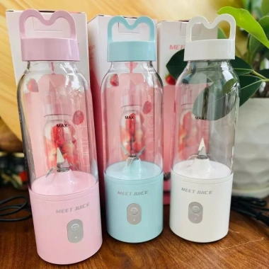 Máy Xay Sinh Tố Cầm Tay Mini Meet Juice 500ml Chất Liệu Cao Cấp Tiện Lợi 209k