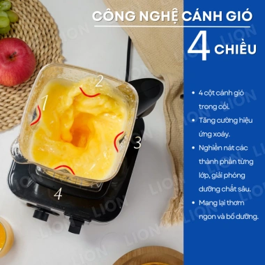Máy xay sinh tố công nghiệp 3 cối xay đa năng - Xay thịt, đánh trứng, vắt cam, giảm còn 939.000₫ 5 Máy xay sinh tố công nghiệp 3 cối xay đa năng - Xay thịt, đánh trứng, vắt cam, giảm còn 939.000₫ 5
