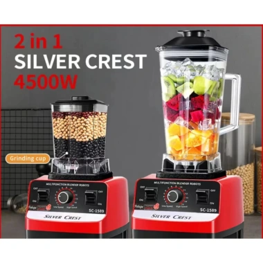 Máy xay sinh tố công nghiệp 4.500W - Hai cốc, làm sữa đậu nành, ép trái cây, bảo hành 6 tháng - Giá ưu đãi 339.000 VND 2