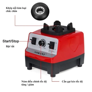 Máy xay sinh tố công nghiệp đa chức năng - Giá 285.000, xay rau trái cây nhanh