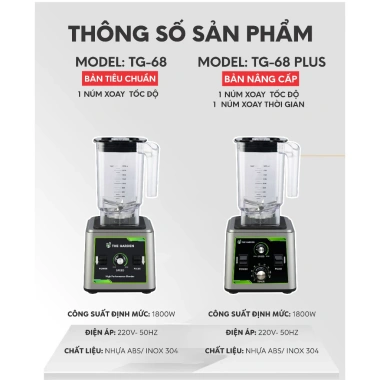 Máy xay sinh tố công nghiệp GREENMIX Uniblend THE GARDEN - Bảo hành 36 tháng - 2.090.000₫ 9 Máy xay sinh tố công nghiệp GREENMIX Uniblend THE GARDEN - Bảo hành 36 tháng - 2.090.000₫ 9