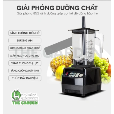 Máy Xay Sinh Tố Công Nghiệp THE GARDEN Omniblend TM800A - Công Suất Lớn, Đa Năng, Bảo Hành 3 Năm, 1,35 Triệu