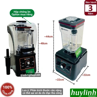 Máy xay sinh tố công nghiệp Uniblend UB-712 1.680W dung tích 1.8L - Giá giảm 2.625.000₫