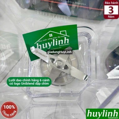 Máy xay sinh tố công nghiệp Uniblend UB-712 1.680W dung tích 1.8L - Giá giảm 2.625.000₫ 6 Máy xay sinh tố công nghiệp Uniblend UB-712 1.680W dung tích 1.8L - Giá giảm 2.625.000₫ 6