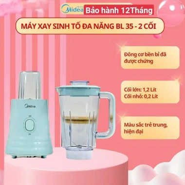 Máy xay sinh tố đa năng công suất lớn 12 tháng bảo hành - Giá chỉ 650.000 VNĐ