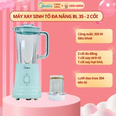 Máy xay sinh tố đa năng công suất lớn 12 tháng bảo hành - Giá chỉ 650.000 VNĐ