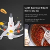 Máy xay sinh tố đa năng inox 304 6L 1.000W - Xay khô ướt, đá, thịt, rau quả, tự động, tặng dao thép 5