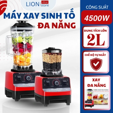 Máy xay sinh tố đa năng KAW SC-1.589 2 cối xay công suất 4.500W, giá chỉ 330.000₫