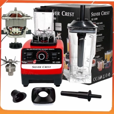 Máy xay sinh tố đa năng KAW SC-1.589 2 cối xay công suất 4.500W, giá chỉ 330.000₫