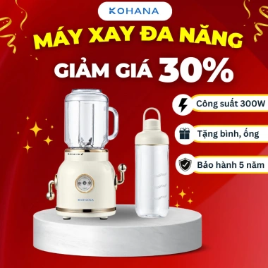 Máy xay sinh tố đa năng KOHANA - Cối xay thủy tinh cao cấp, tặng bình thể thao, giá 550.000 VND 2 Máy xay sinh tố đa năng KOHANA - Cối xay thủy tinh cao cấp, tặng bình thể thao, giá 550.000 VND 2