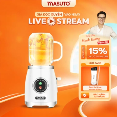 Máy Xay Sinh Tố Đa Năng Masuto Blender Healthy Eat Clean Mua 1 Tặng 1 Giá 799.000đ
