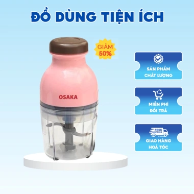Máy xay sinh tố đa năng OSAKA 750ml - Xay thịt cá, đồ ăn dặm bé, giá 146.000₫