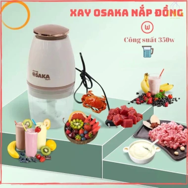 Máy Xay Sinh Tố Đa Năng OSAKA FP126P 350W - Nắp Đồng Nhật Bản, 750ml, Giá Ưu Đãi 269.999₫