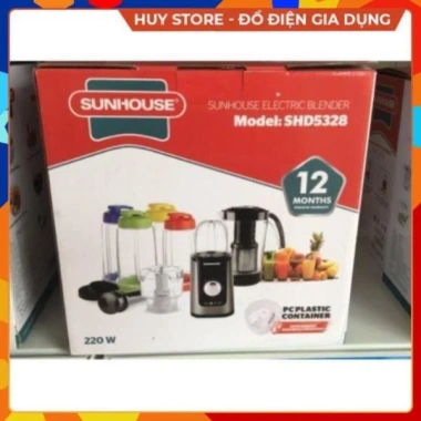 Máy xay sinh tố đa năng SUNHOUSE cao cấp, xay nhanh hoa quả rau củ, giá ưu đãi 725.000₫ 2 Máy xay sinh tố đa năng SUNHOUSE cao cấp, xay nhanh hoa quả rau củ, giá ưu đãi 725.000₫ 2